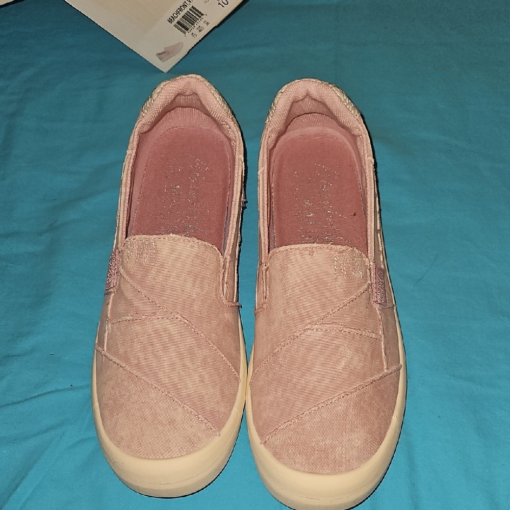 Casual Pink Women's Slip-On Sneakers